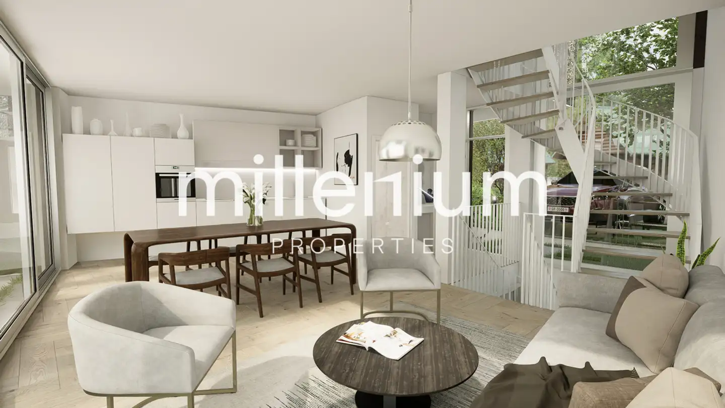 Casa a schiera in vendita - Rue Robert-Adrien- Stierlin 41, 1217 Meyrin - Photo 3