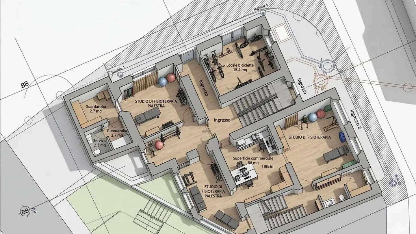 Medical practice for rent - 6598 Tenero