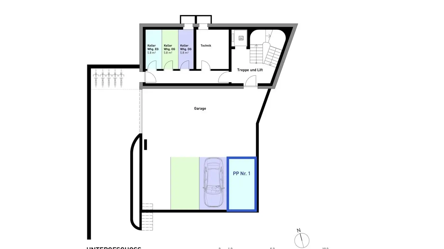 Einzelgarage mieten - Kreuzgasse 65, 7000 Chur - Foto 2