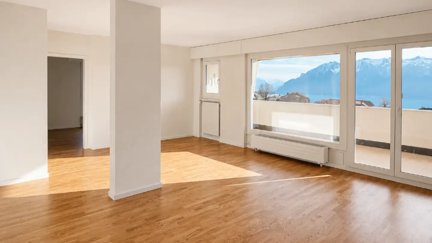 Dachgeschosswohnung mieten - Route du Genevrex 4, 1071 Chexbres