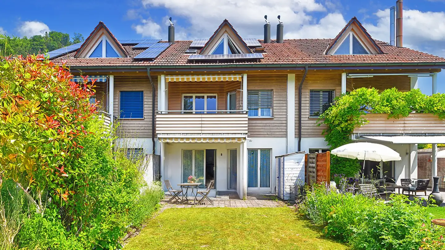 Maison en terrasse à vendre - Im Hanfland 7b, 8493 Saland