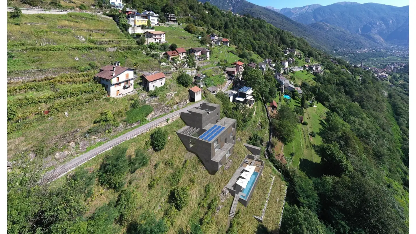 Terrain constructible à vendre - 6655 Intragna