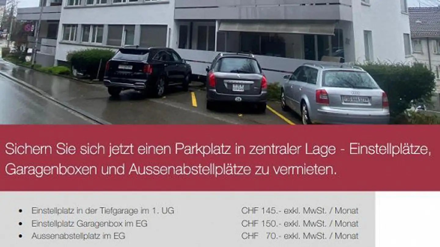 Parcheggio sotterraneo in affitto - Teufener Strasse 41, 9000 St. Gallen - Foto 2