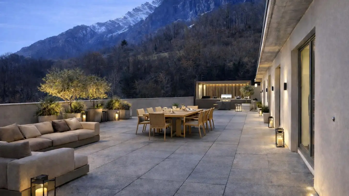 Attique à louer - Mühlefuhr 4, 8755 Ennenda - Photo 2