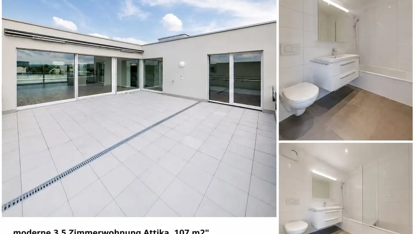 Penthouse mieten - Bornstrasse 12, 4663 Aarburg