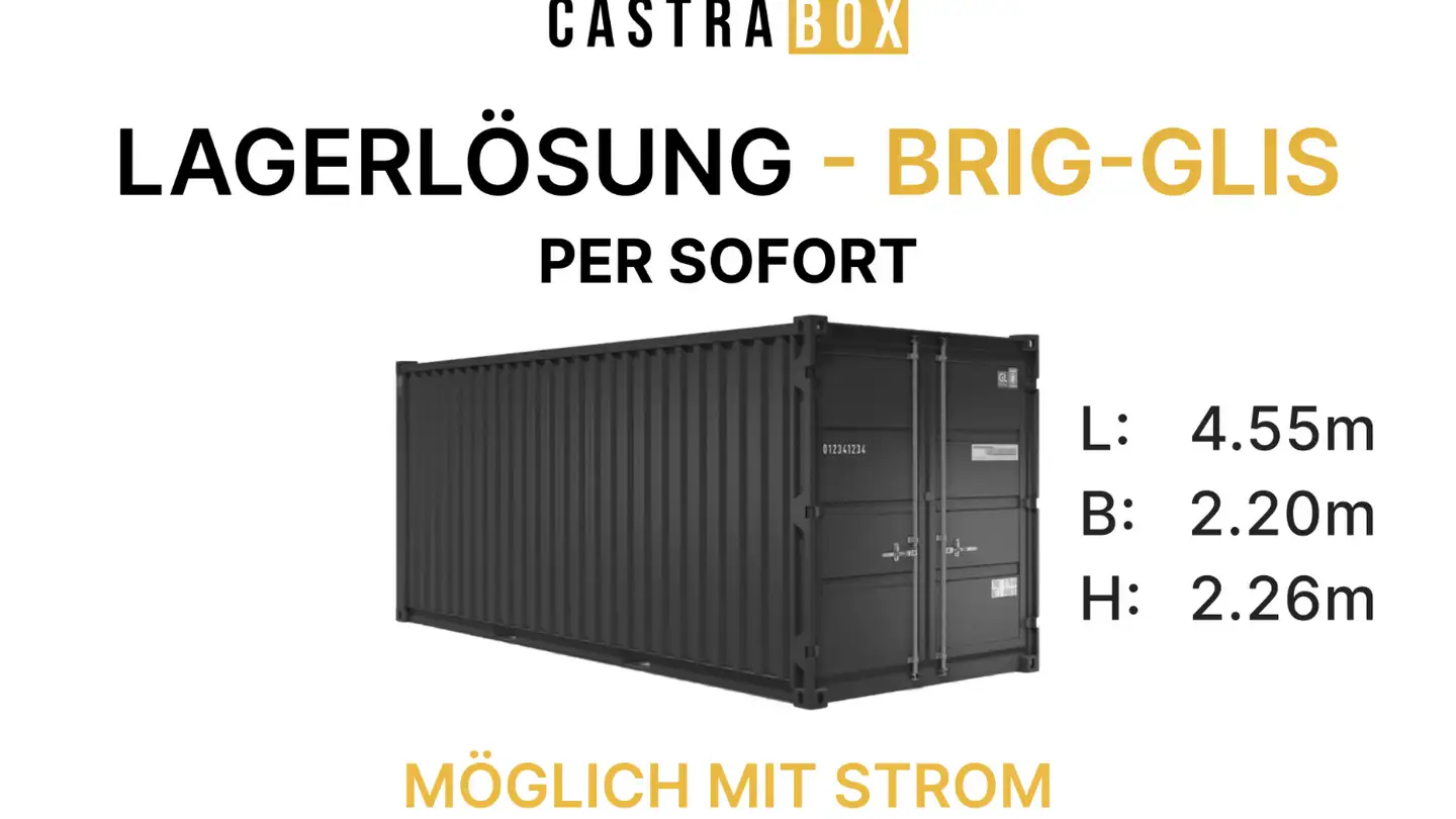 Lagerraum mieten - Holowistrasse 41, 3902 Glis