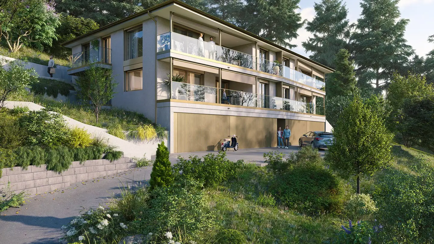 Apartment for rent - Route Du Signal 16, 1091 Grandvaux - Photo 2