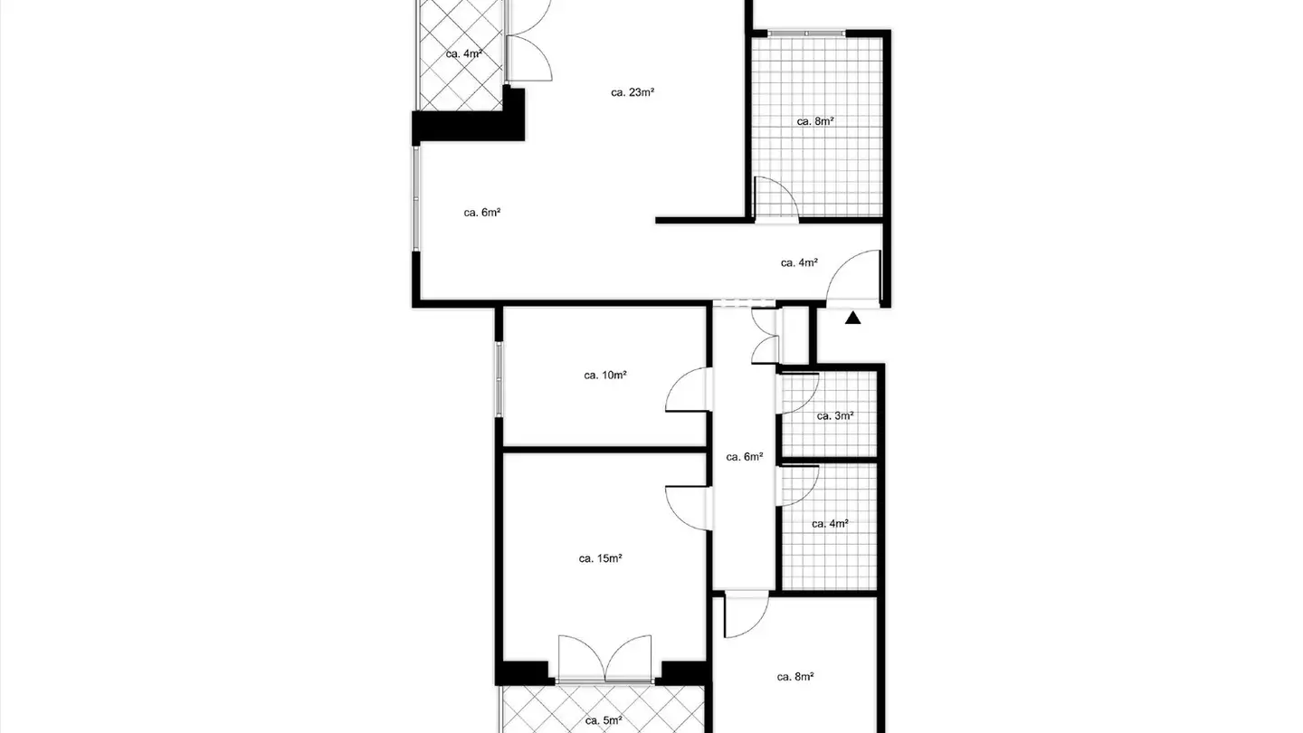 Wohnung mieten - Via Crocetta 27, 6962 Viganello