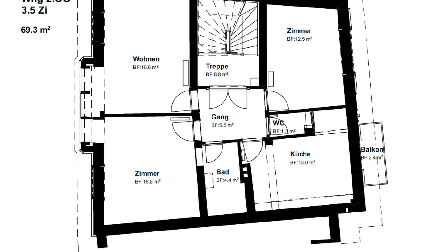 Appartement à louer - Culmannstrasse, 8006 Zürich