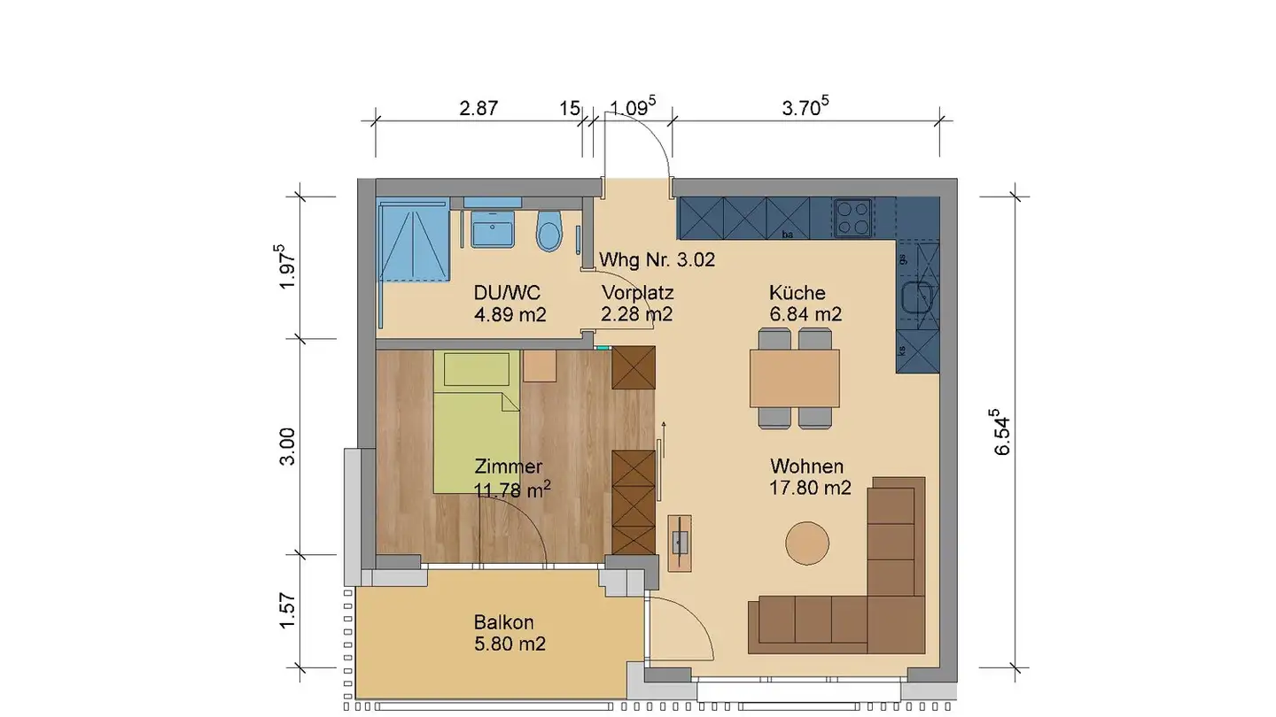 Appartamento in affitto - Sellmattstrasse 1, 4463 Buus
