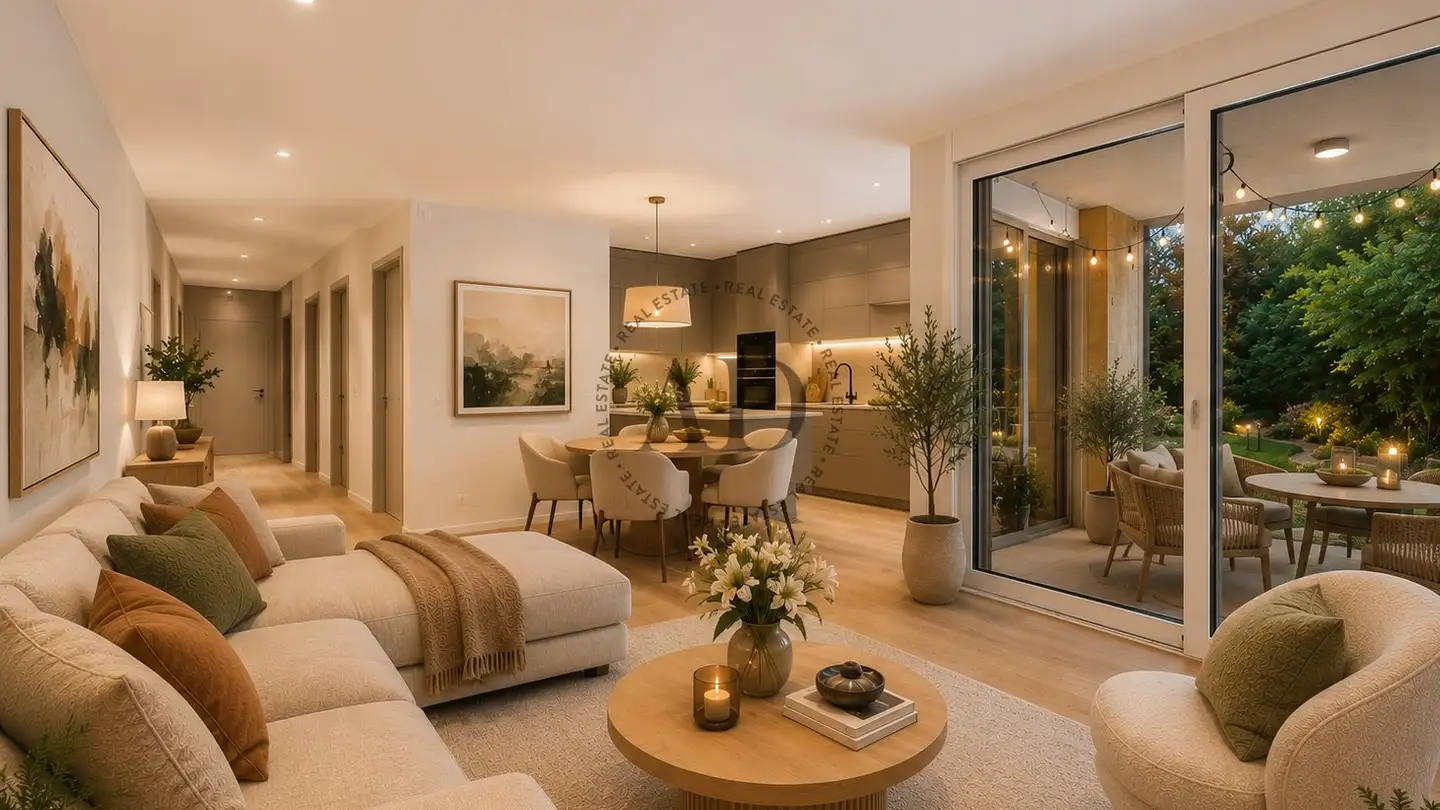 Appartement à louer - 1253 Vandoeuvres