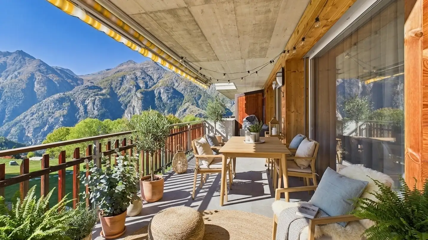 Furnished apartment for sale - 3925 Grächen