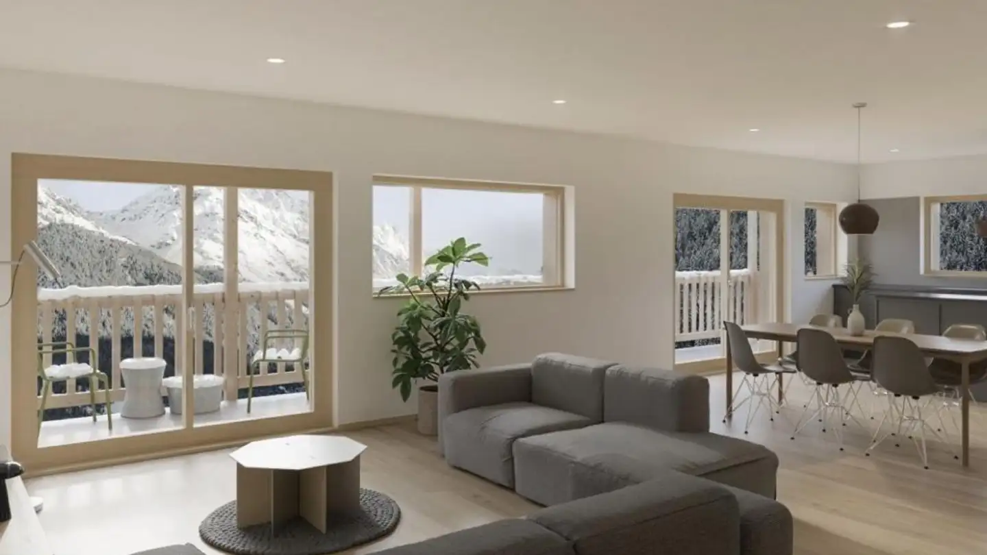 Terrassenwohnung kaufen - Route De Sierre, 3961 Grimentz