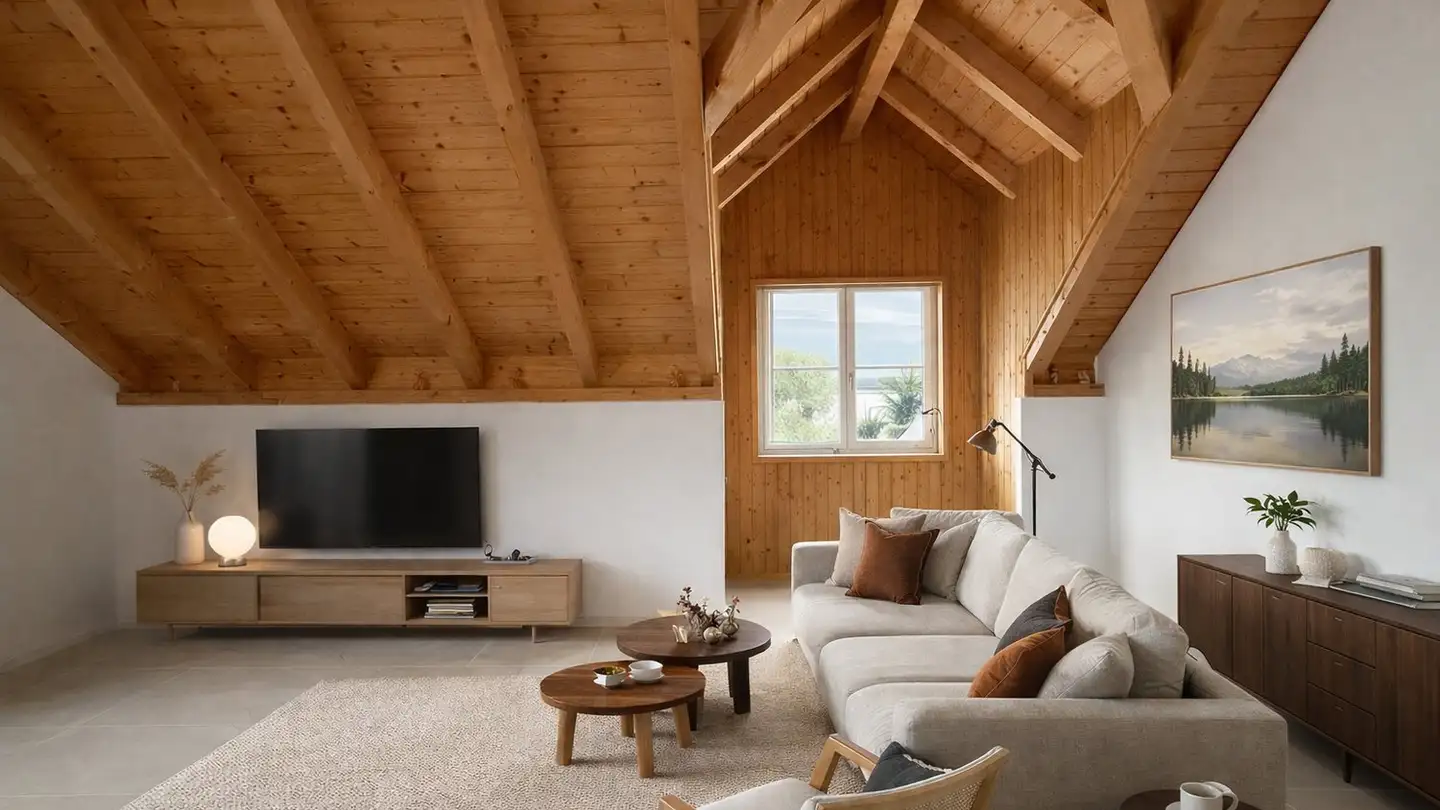 Attic flat for rent - Bleierbrunnenweg 4, 8942 Oberrieden - Photo 4