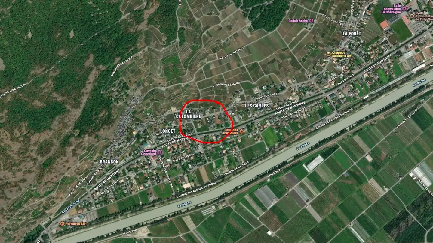 Terrain constructible à vendre - Route Du Carre, 1926 Fully