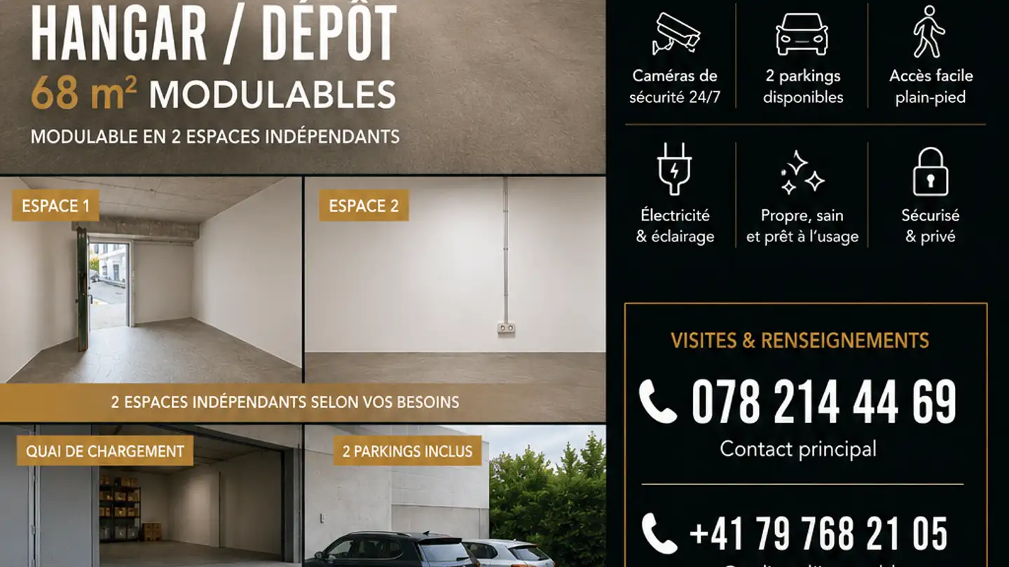 Storage space for rent - Rue De La Gare 10, 1530 Payerne