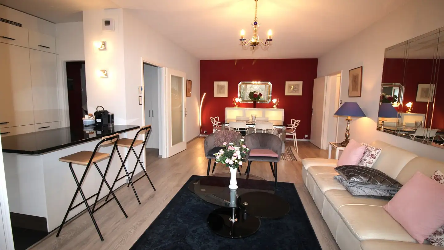 Furnished apartment for rent - Grand-Montfleury, 1290 Versoix