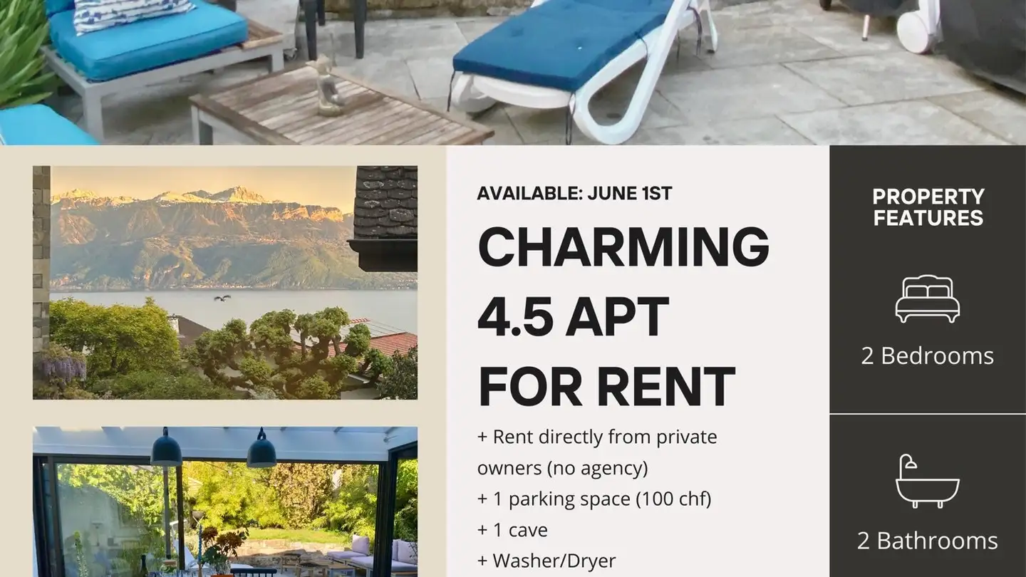 Wohnung mieten - 1093 La Conversion