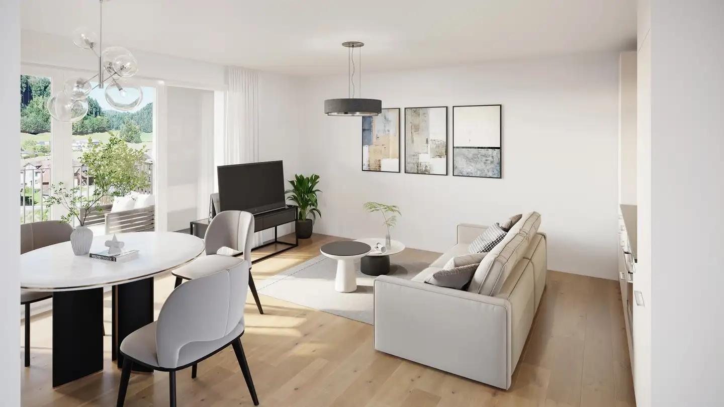 Wohnung mieten - Kurhausstrasse 37a, 8374 Dussnang