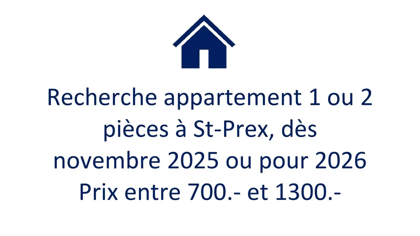 Appartement à louer - 1162 St-Prex