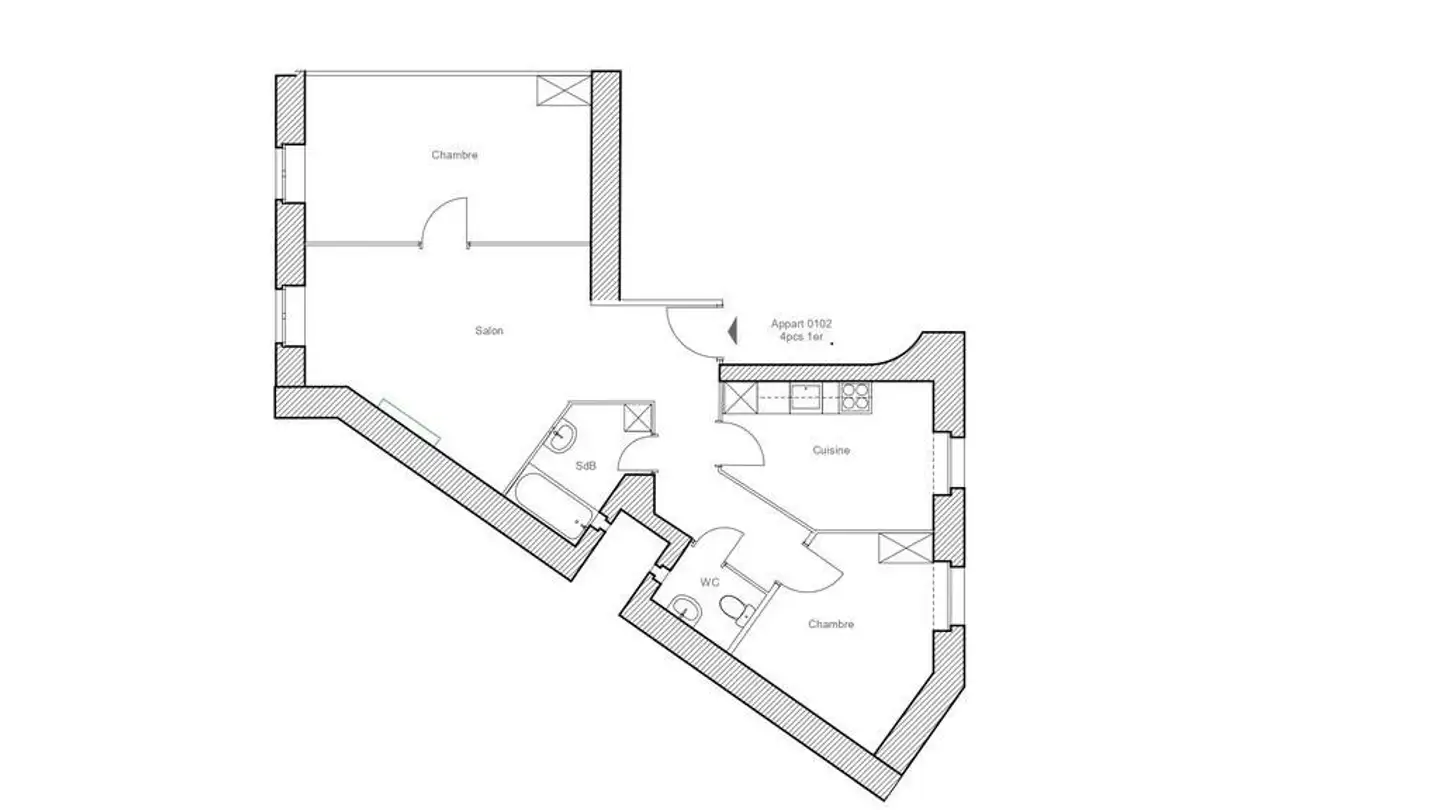 Appartement à louer - Rue De Montbrillant 10, 1201 Genève - Photo 2