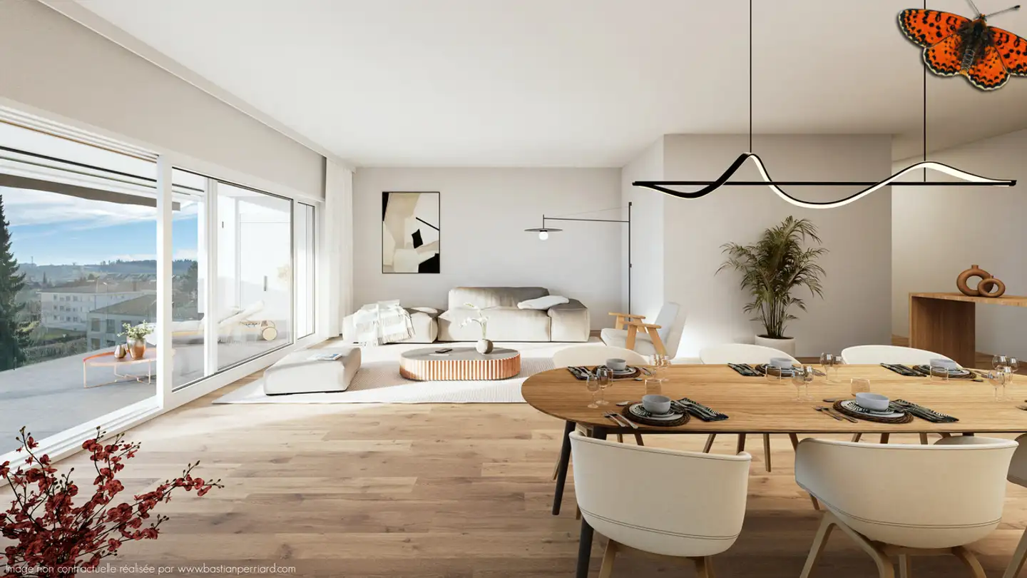 Apartment for sale - Beauséjour, 1762 Givisiez