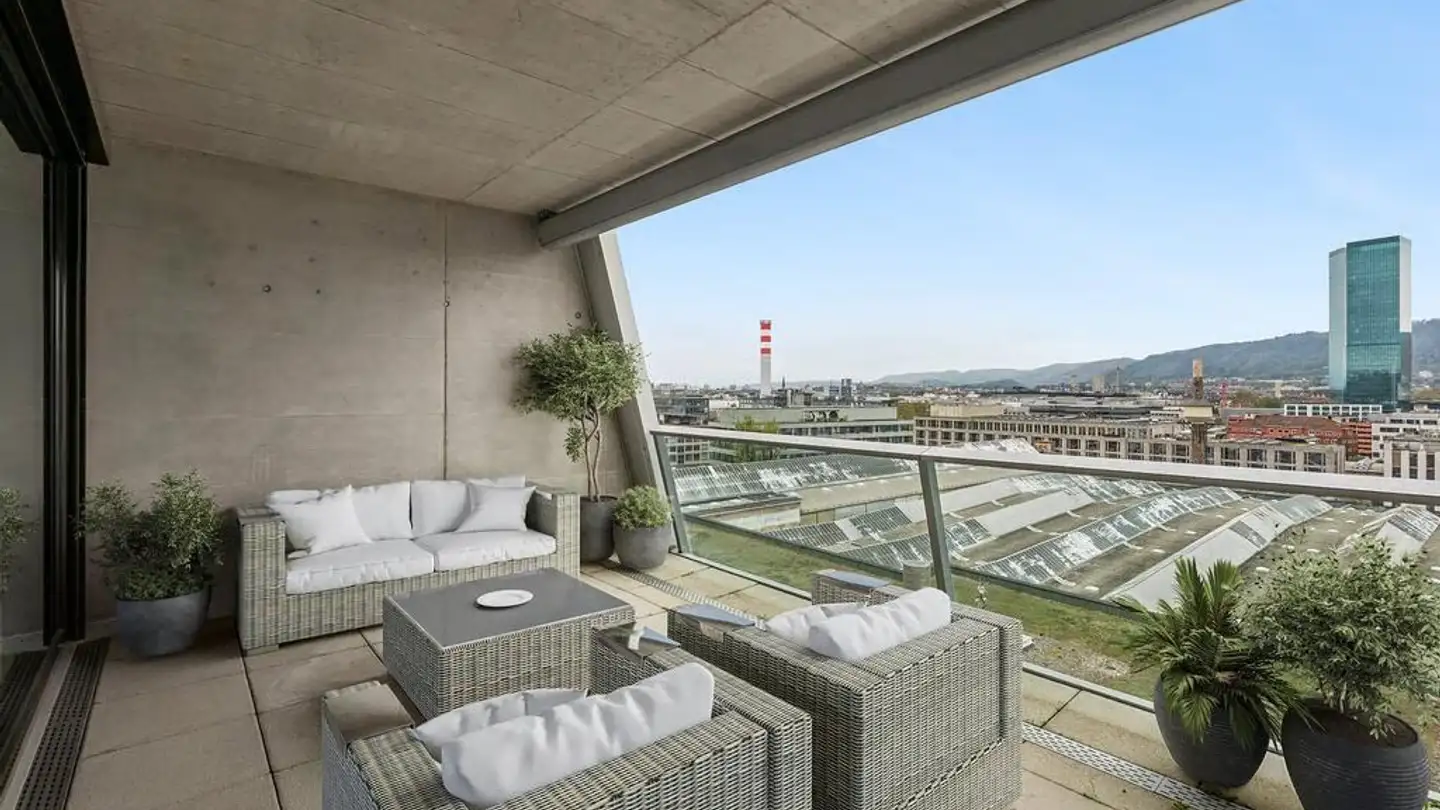 Wohnung mieten - Hardturmstrasse 5, 8005 Zürich