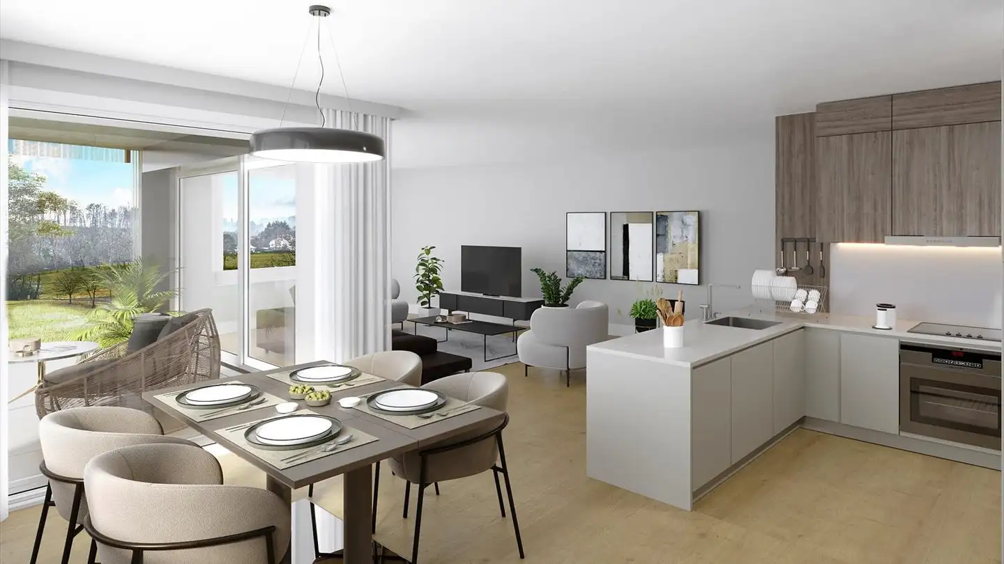 Appartamento in affitto - Impasse De Champ-Riond 24, 1753 Matran - Photo 3