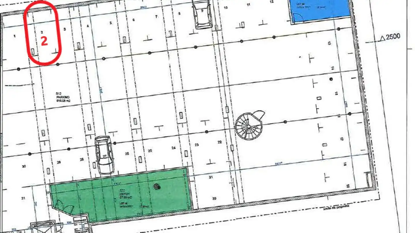 Covered parking space for rent - Avenue Beauregard 10, 1700 Fribourg