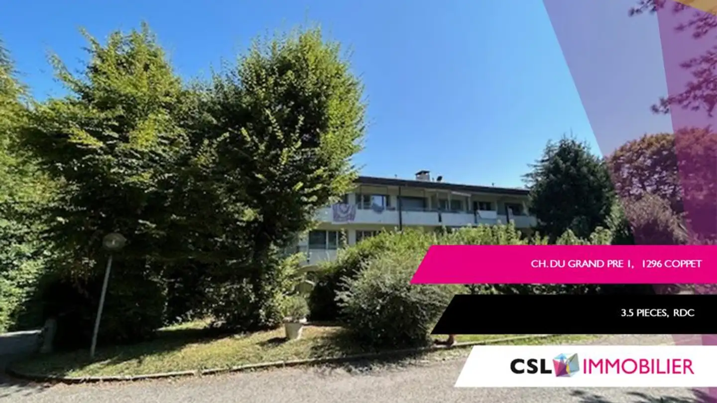 Wohnung mieten - Chemin Du Grand-Pré 1, 1296 Coppet