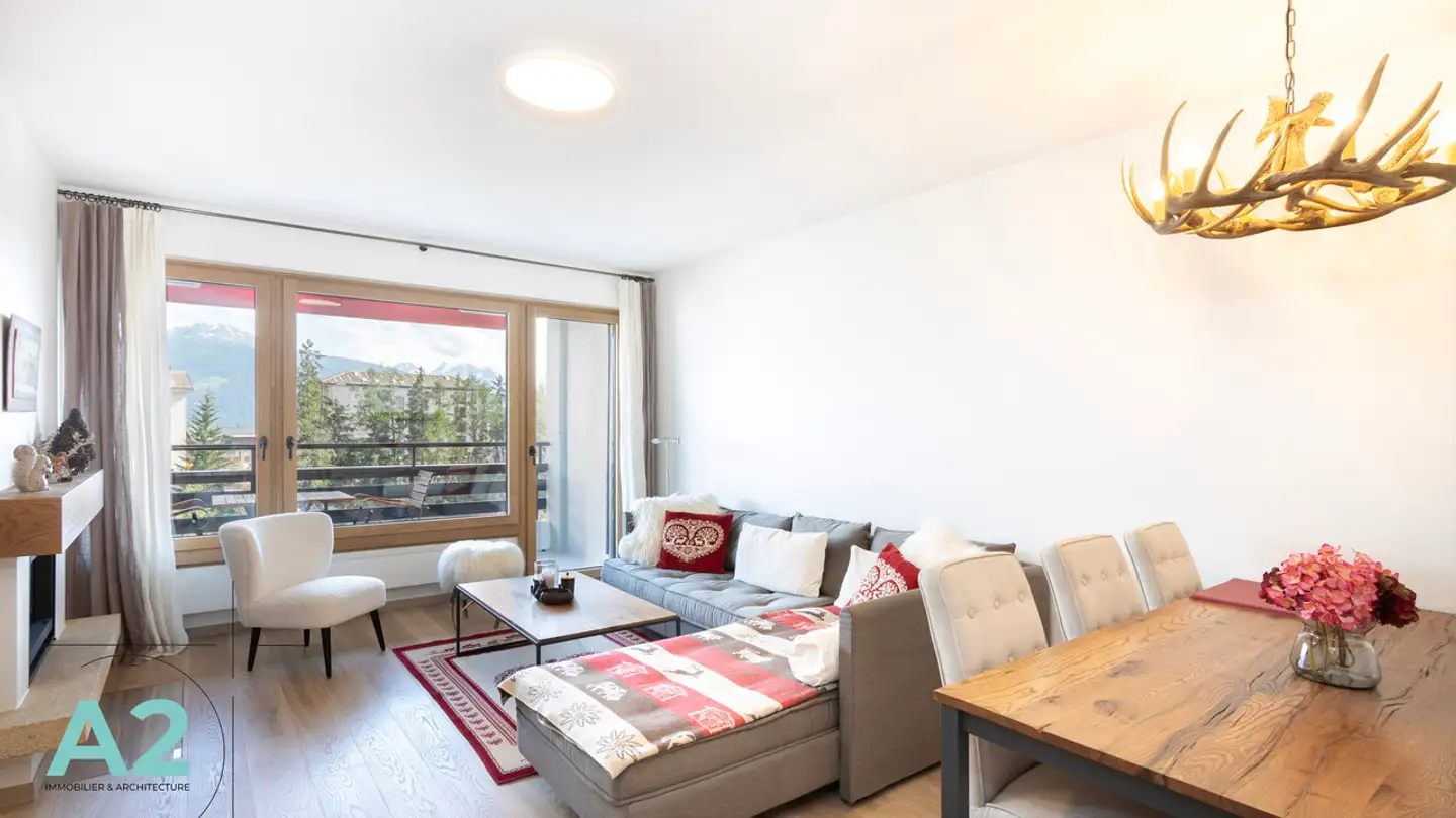Wohnung mieten - Rue du Pas-de-l'Ours, 3963 Crans-Montana