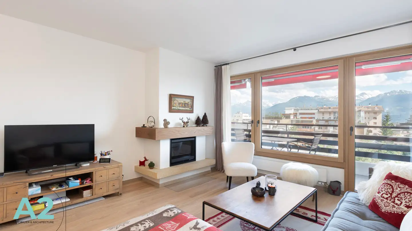 Appartement à louer - Rue du Pas-de-l'Ours, 3963 Crans-Montana - Photo 3
