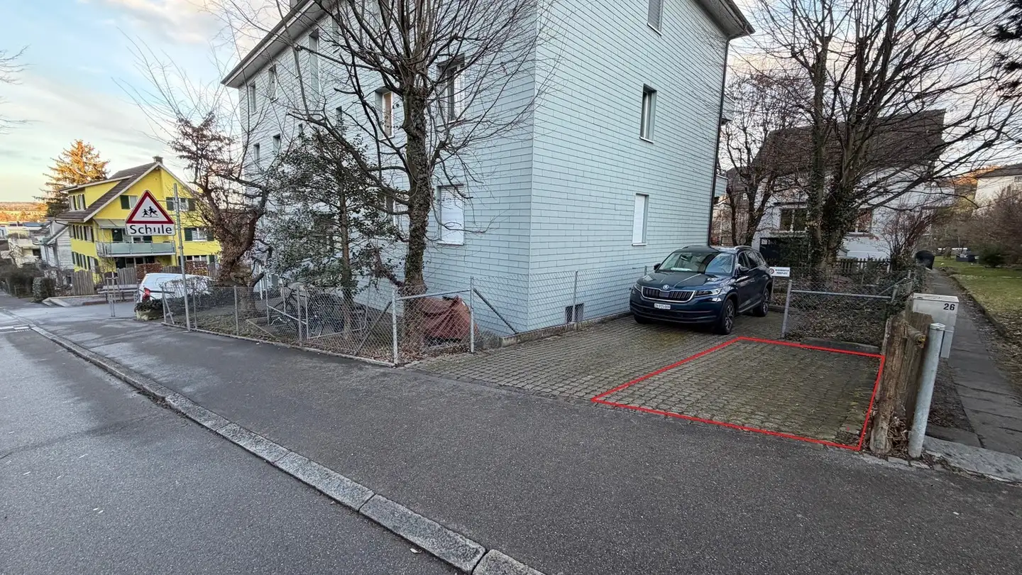Parcheggio esterno in affitto - Apfelbaumstrasse 28, 8050 Zürich