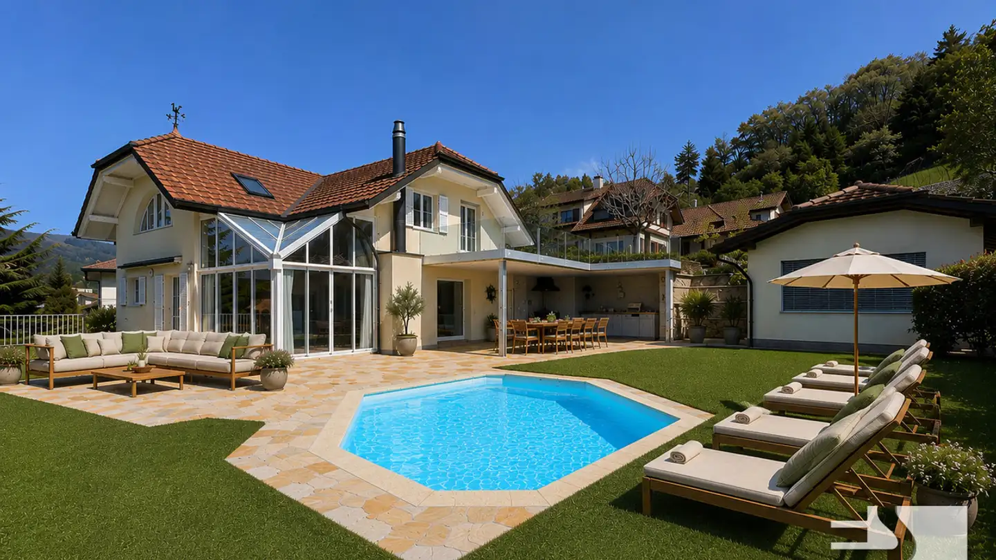 Casa singola in vendita - La Breiteneyre 35, 1634 La Roche FR