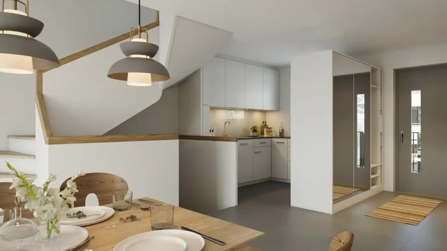 Maison en terrasse à louer - Lohweg 1b, 4107 Ettingen - Photo 2