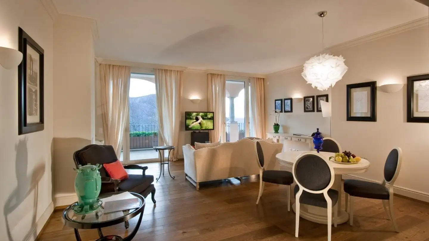 Möblierte Wohnung mieten - Via Roncone 22, 6927 Agra - Foto 4