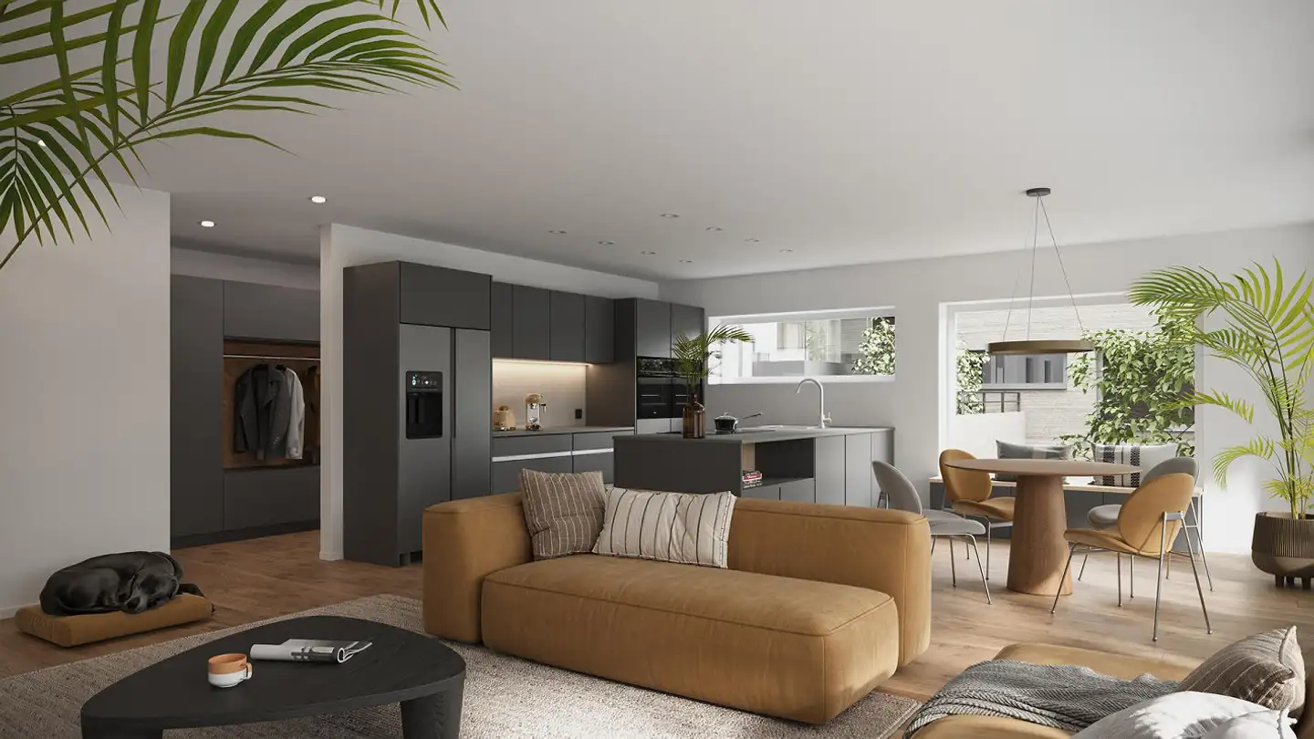 Appartement en terrasse à louer - Erlismattweg, 5445 Eggenwil