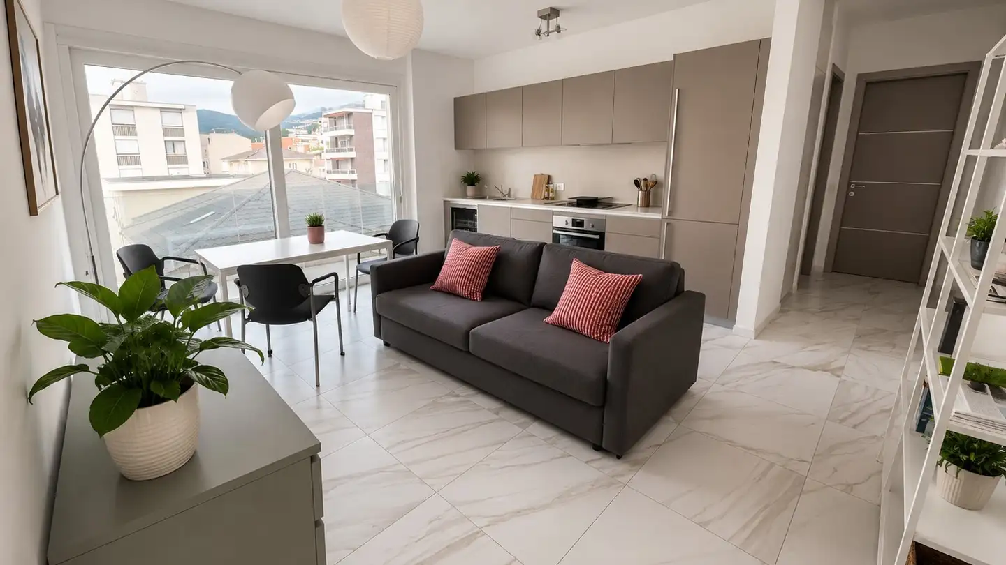 Appartement à louer - Via Alla Roggia 20, 6962 Viganello