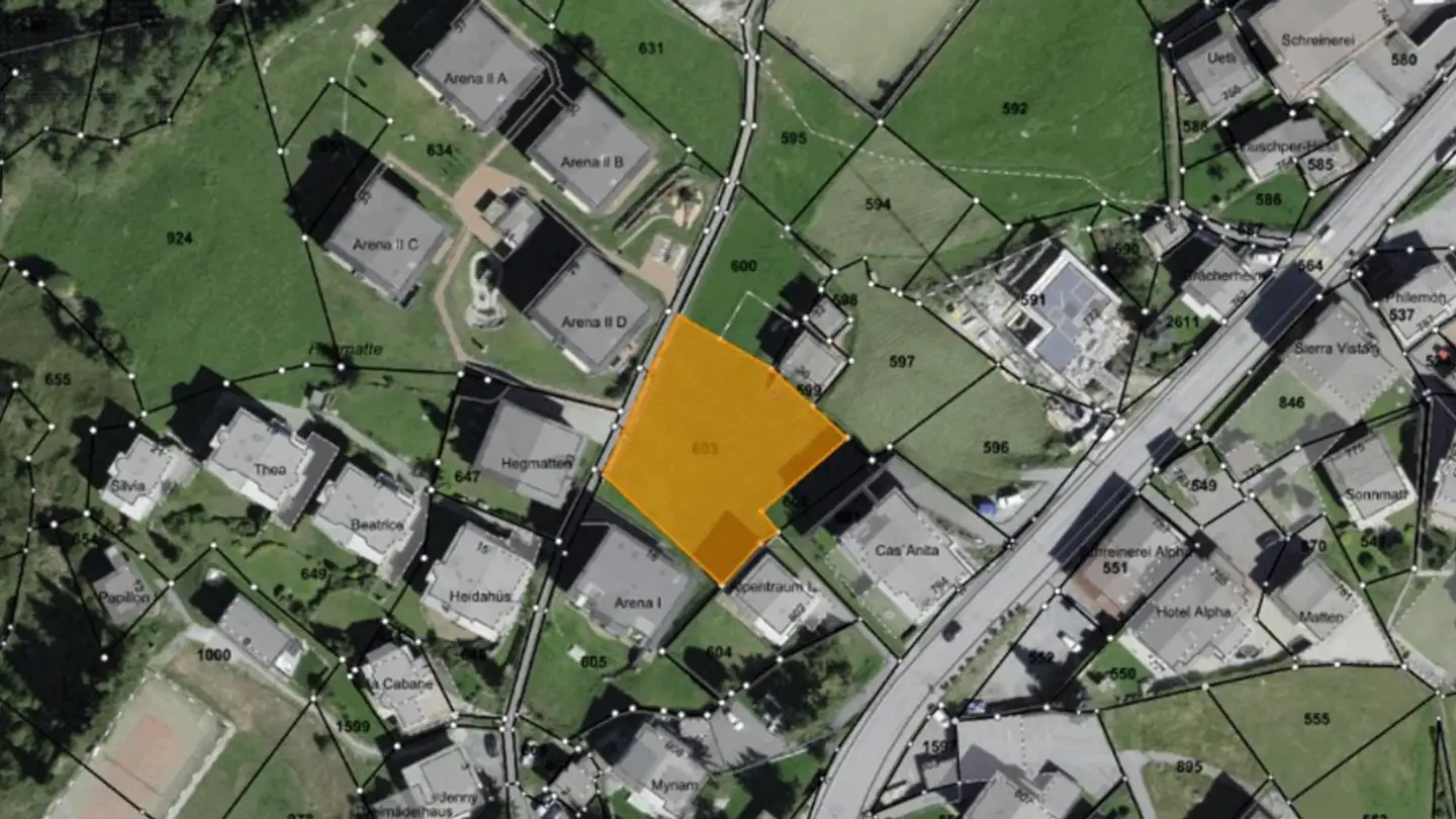 Terrain constructible à vendre - 3925 Grächen