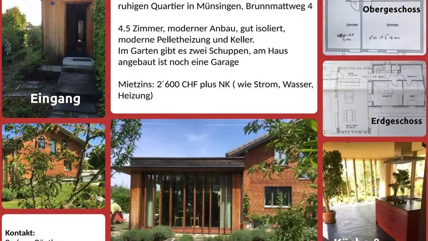 Einfamilienhaus mieten - 3110 Münsingen