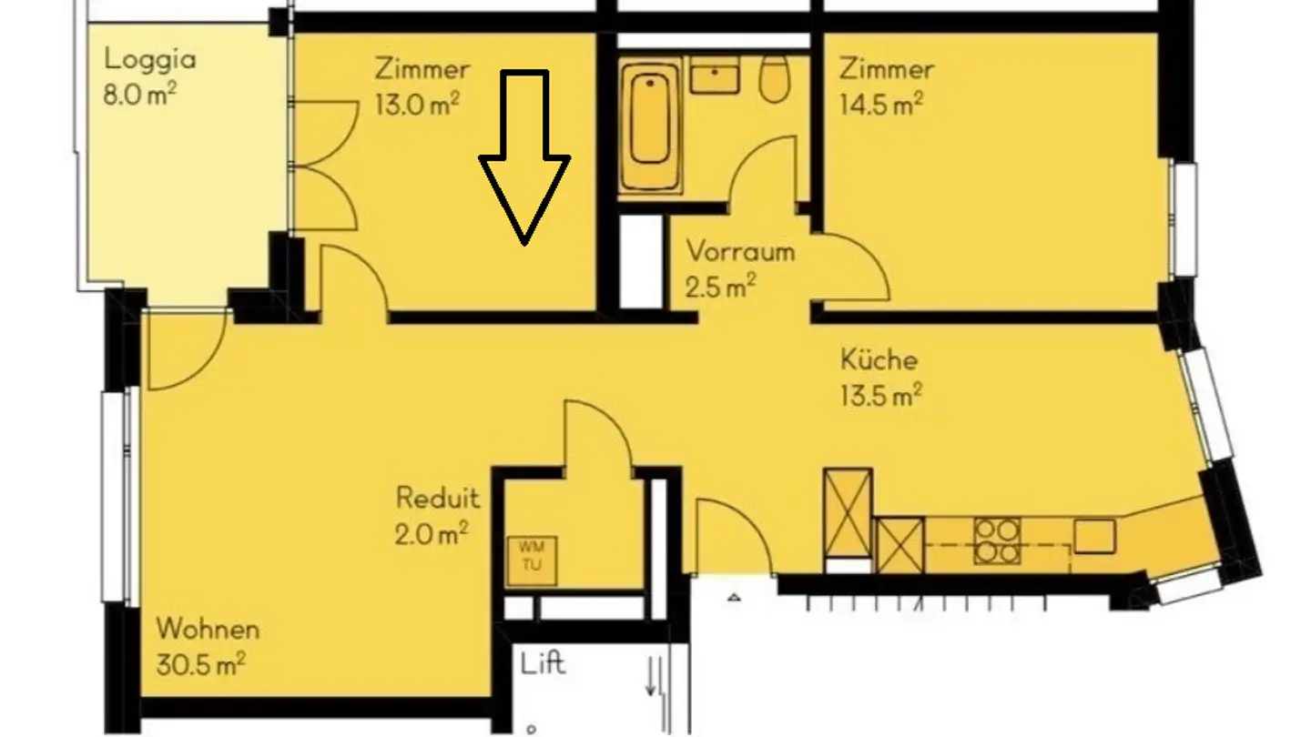 Chambre à louer - Am Stadtrand 15, 8600 Dübendorf - Photo 2