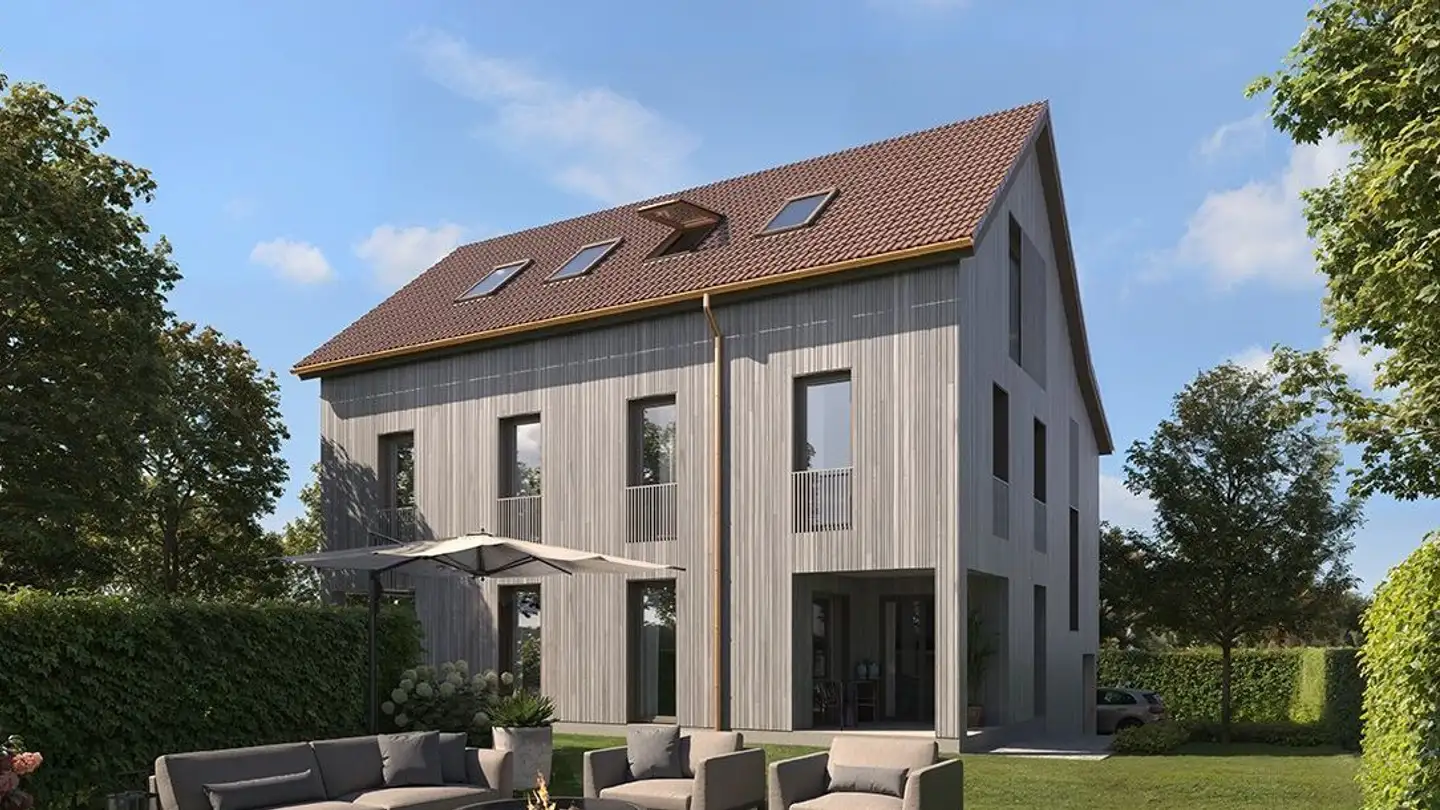 Maison jumelle à vendre - Oberdorfstrasse 1, 5506 Mägenwil