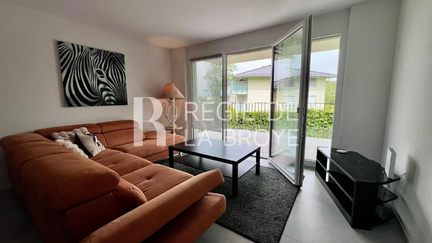 Appartement à louer - La Cua 7, 1563 Dompierre FR - Photo 2