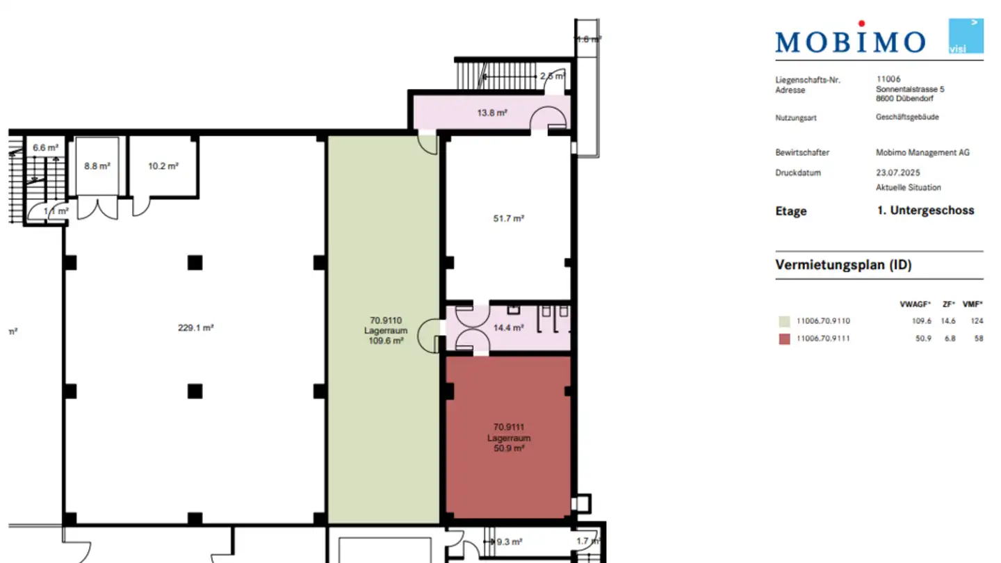 Espace de stockage à louer - Sonnentalstrasse 5, 8600 Dübendorf - Photo 4