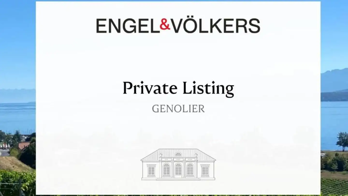Single house for sale - 1272 Genolier