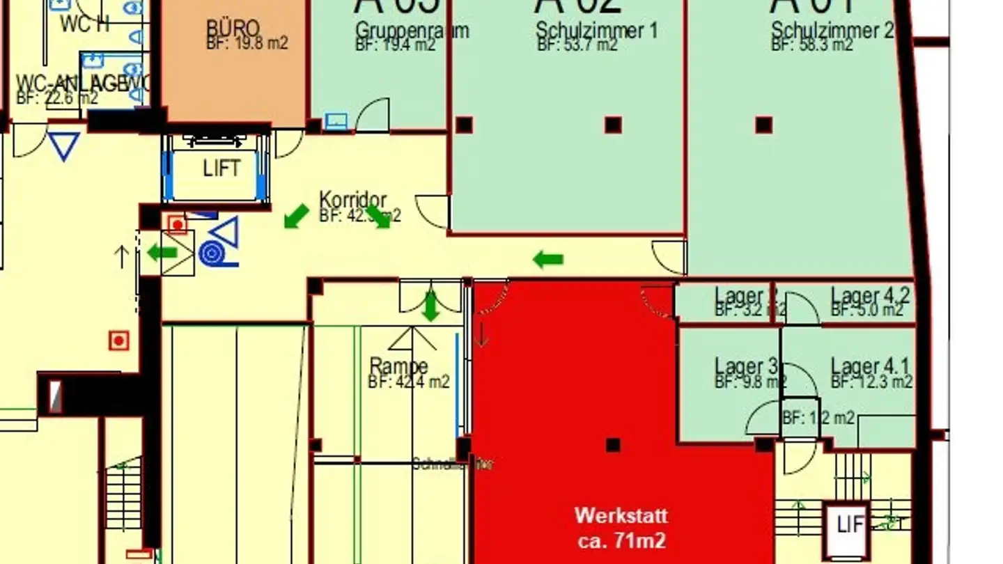 Commerciale in affitto - Rue D'aarberg / Aarbergstrasse 3, 2560 Nidau - Foto 4