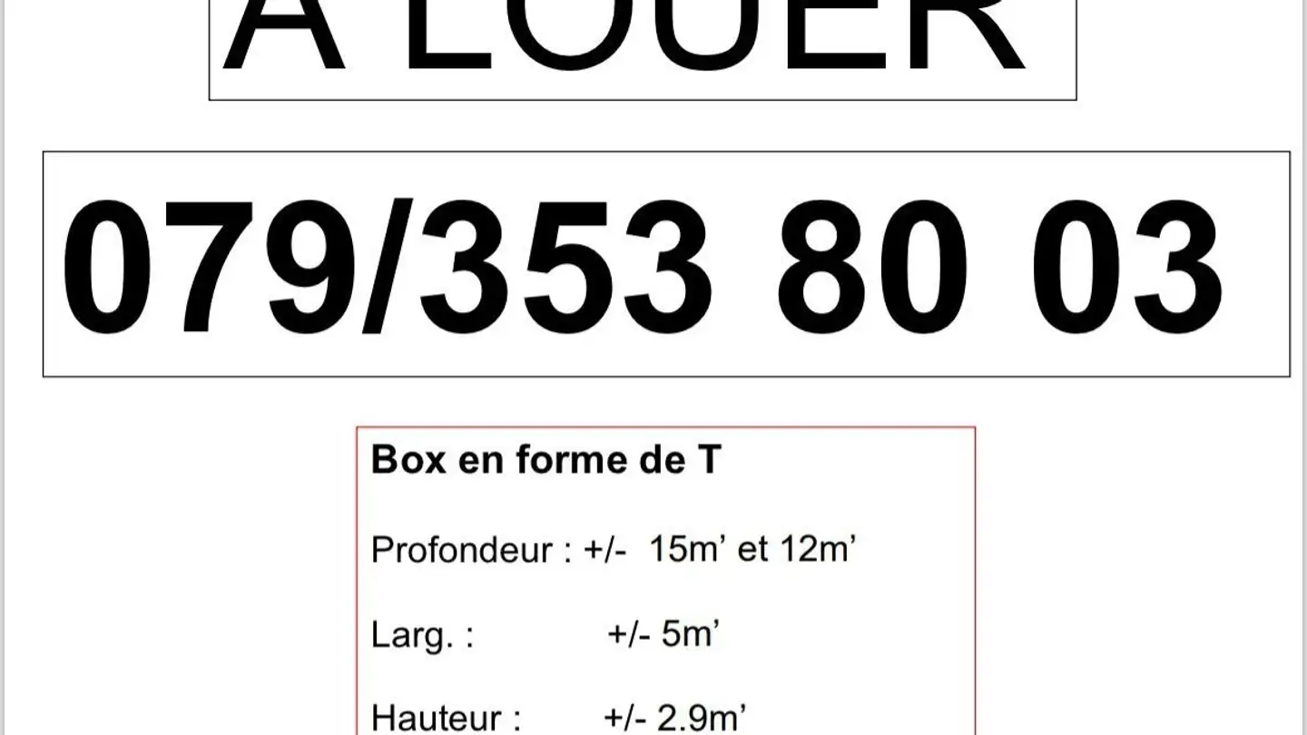 Storage space for rent - Route De La Pale 18, 1026 Denges - Photo 3