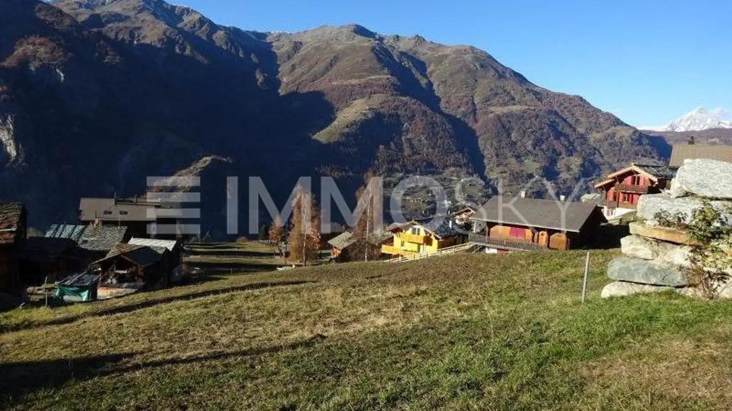 Constructible plot for sale - 3925 Grächen