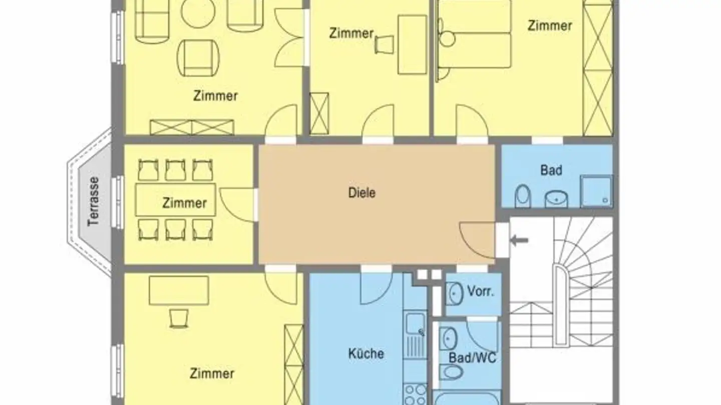 Appartement à louer - Oberdorfstrasse 1, 3053 Münchenbuchsee - Photo 3