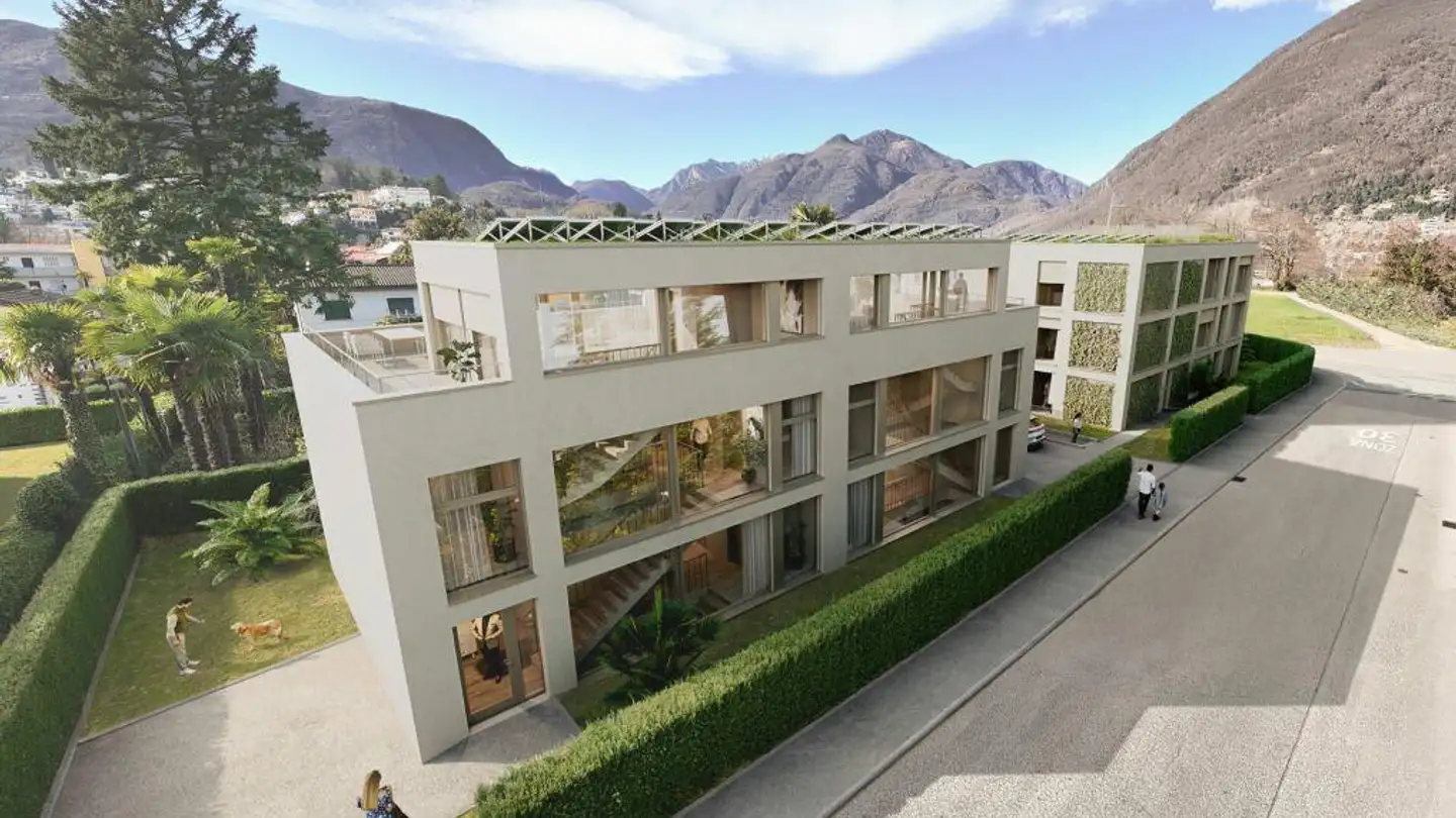 Doppelhaushälfte kaufen - Via Vorame 63, 6612 Ascona